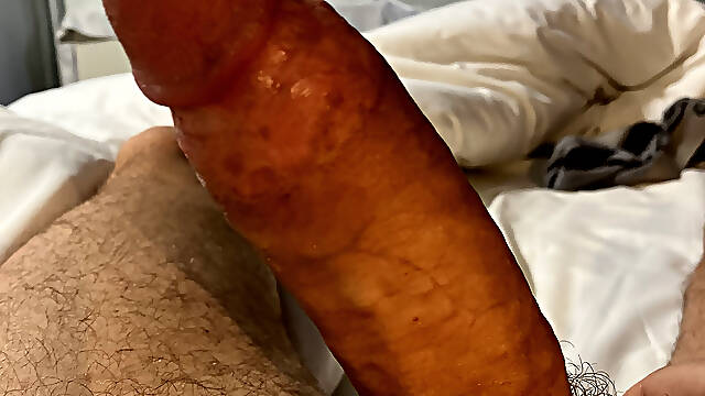 Jerking in a Hotel in Lille While My Wife Is Showering