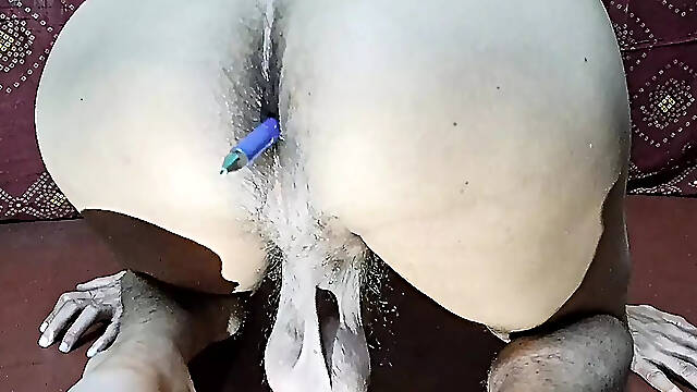 I put a dick in my ass new bangali sex video