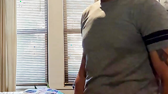 Morning wood play all day and milked my piece of man meat