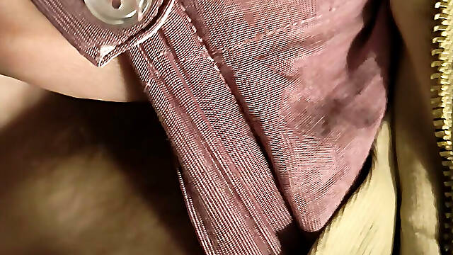 Straight married man solo jerk off until big cumshot