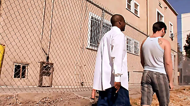 If you get lost in the suburbs, you will end up fucking with sexy thug