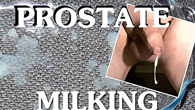 Massive Cum on Glorious Prostate Massage