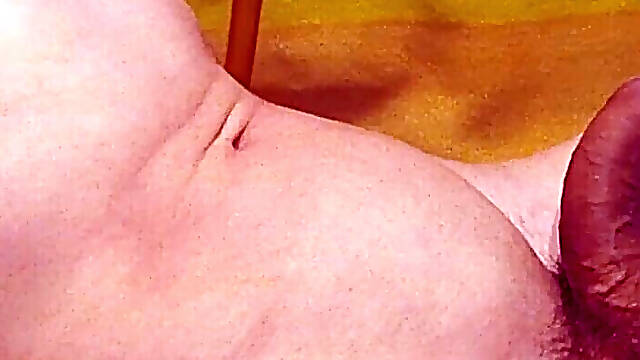 Inflating my Bladder with an Air Pump and Fisting my Ass