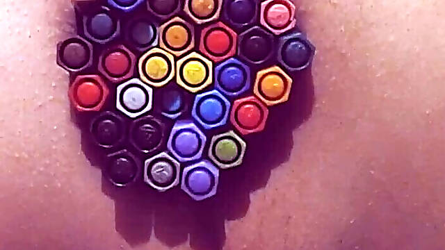 My tight Ass gets stretched and destroyed by 40 Markers