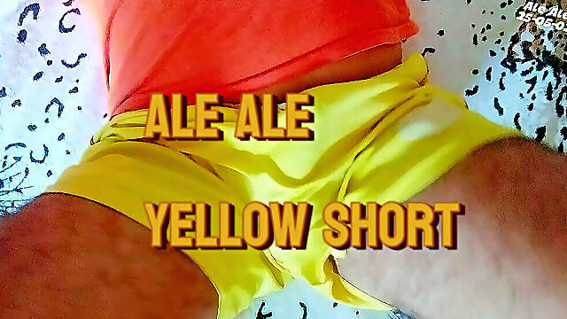POV. Straight Guy, Ale Ale Yellow Short
