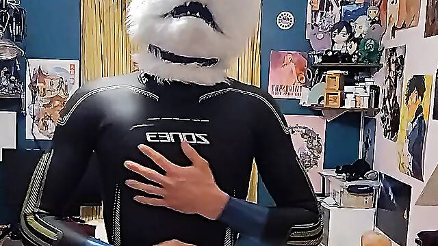 Fox Furry in Wetsuit