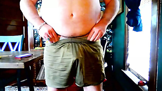 Bear Jerks in Yellow Socks and Yellow Jock!