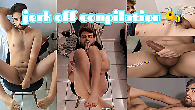 Compilation French boy jerking off - Beepied