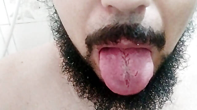 You like my kiss and tongue?