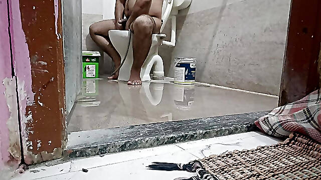 When I shower, I shower naked.