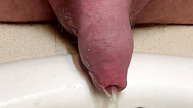 Uncut cock pissing and hanging out compilation