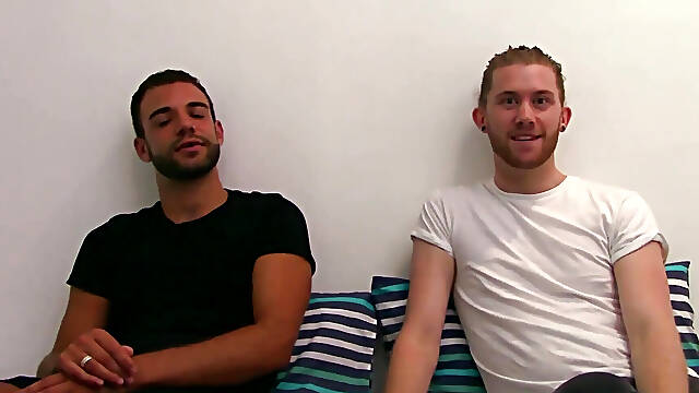 Horny Aussie Kllian and Lewis Enjoys Hard Fucked After BJ