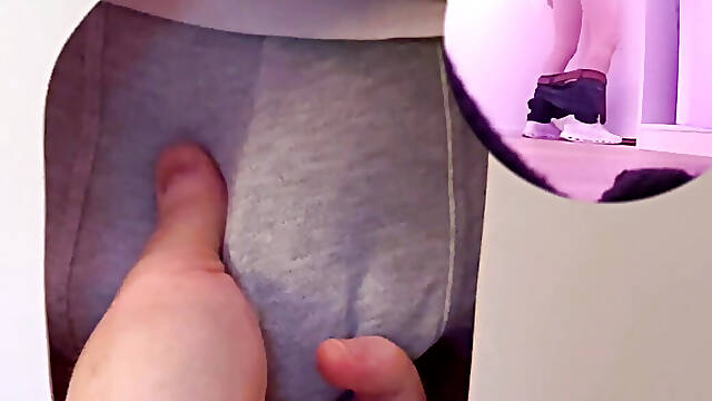 22-Year-Old Twink Cums on My Tongue at the Gloryhole - And I Swallowed It All