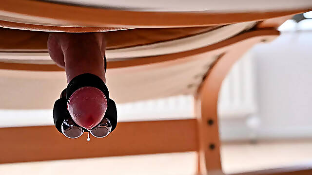 Edging with octopussy makes guy precum flow