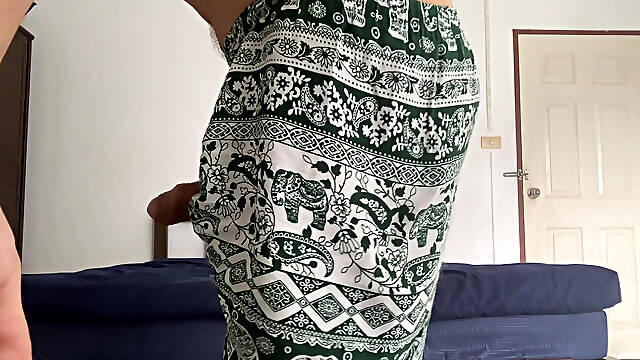 Guy with Cerebral Palsy Jerking his Big Dick in Sexy Shorts