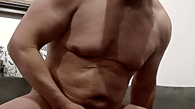 Desire for sex while massaging my balls