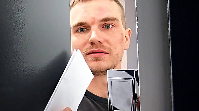 REALITY DUDES - Joel Mason Pays His Rent By Taking A Huge Cock In His Ass And Happily Gets His Face Washed With Cum