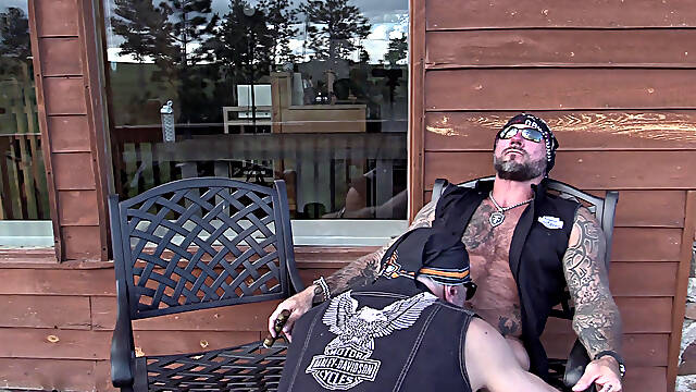 Jason Collins two bikers in the mountains!