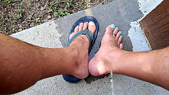 Have you ever pissed on your own feet.