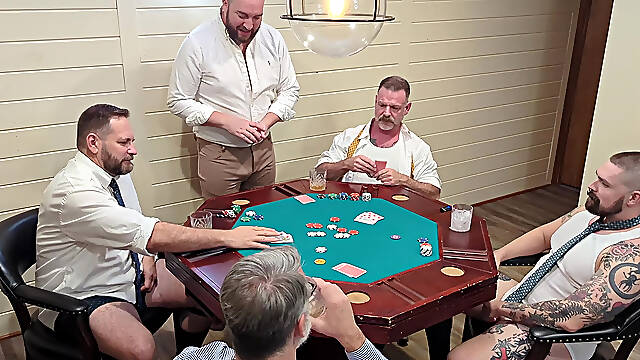 Strip Poker Party turns to GangBang