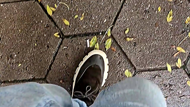 A fat and hard Bulgarian dick walks downtown, then cumshot in a jewelry store while waiting for the saleswoman