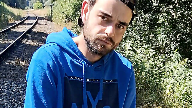 I Am Cumming on Railway Tracks