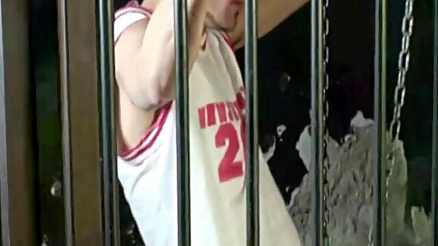 Fetish submission in backroom