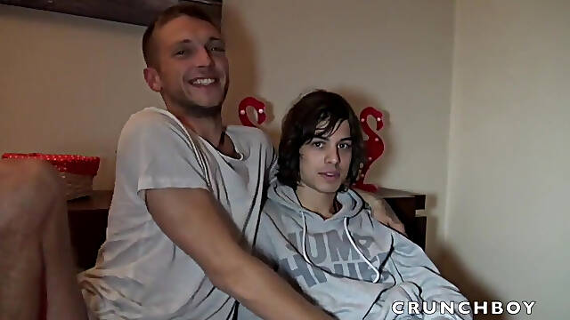 Bareback sex tape with Romantik and Germain