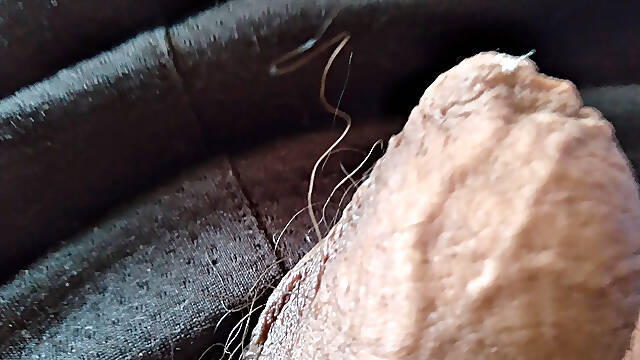 Boy plays with his penis just for pleasure