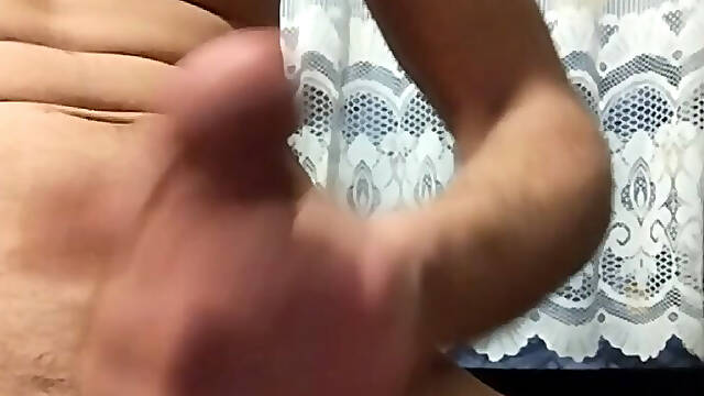 Im jerking him off for the telegram girl