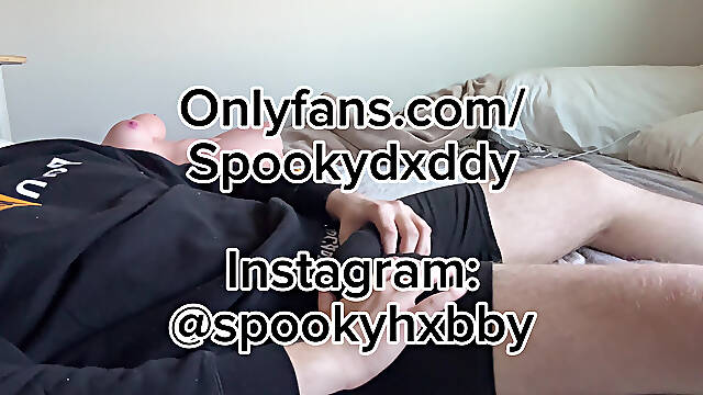 Ryder Rogue fucks his new toy nice and deep - Riding his cock while it hurts your cervix and you feel your mind going blank