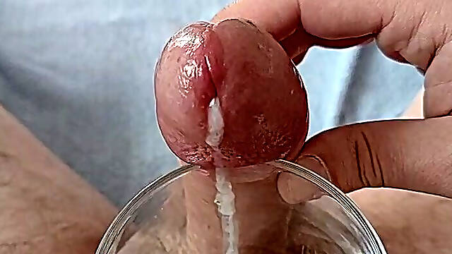 Milking multiple ruined orgasms in Glas