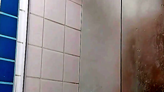 I Arrived From Training and Took a Nice Shower in the Cold Weather.