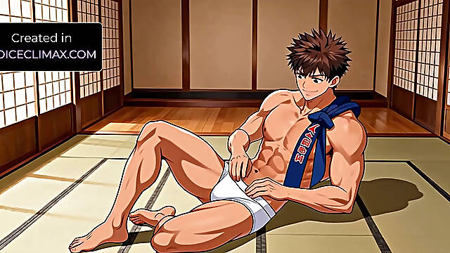 Dojo After Practice with Tetsuo - Gay Karate Yaoi JOI