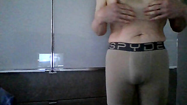 Trying on new shorts and boxers NO CUM OR WANKING