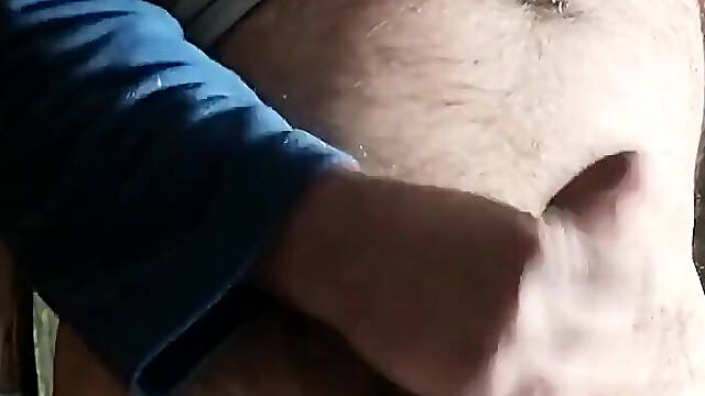 The Handjob with a Hot Shower of Cum on the Evening of December 24th