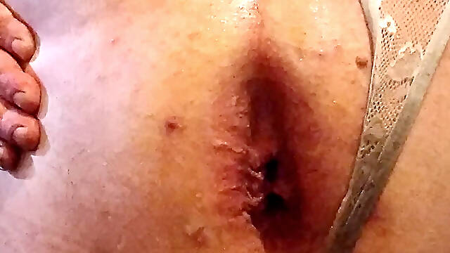 Fat sissy slut rides cocks and gapes