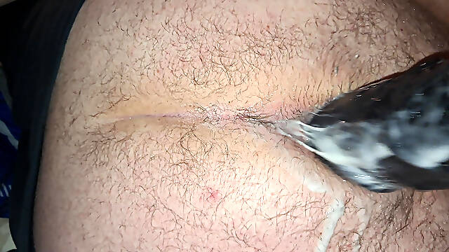 Fucking machine deep in my arse