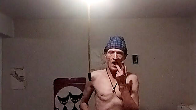 Striptease in brown bodysuit... naked the naughty!! ...