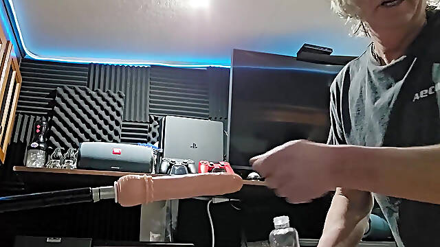 Using New Fuck Machine for My Ass!!