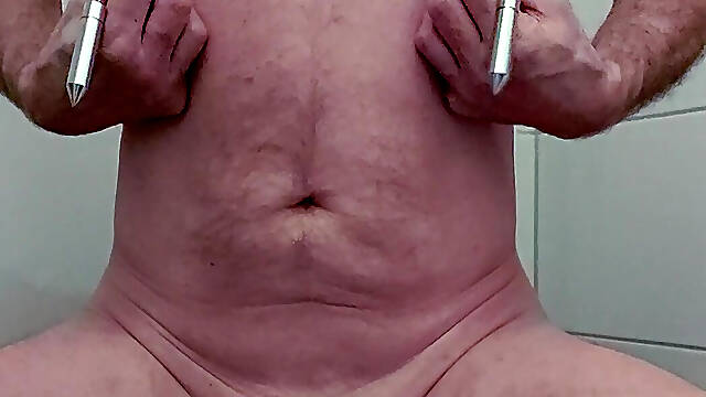 Shameless morning erection