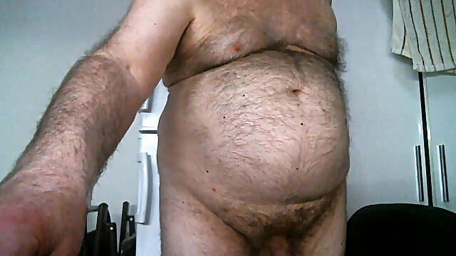 Coach Karl Belly and Nipple Rub