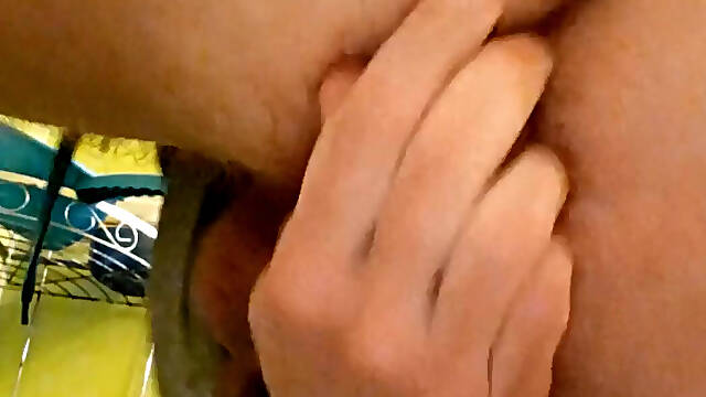 I fuck my gaping asshole, and after fisting I spit out natural lube.