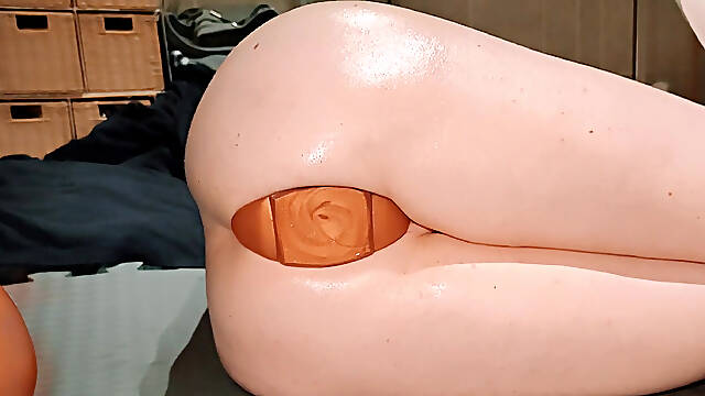 Ass Worship 8 - Using My New XXL Egg Plug for the First Time!