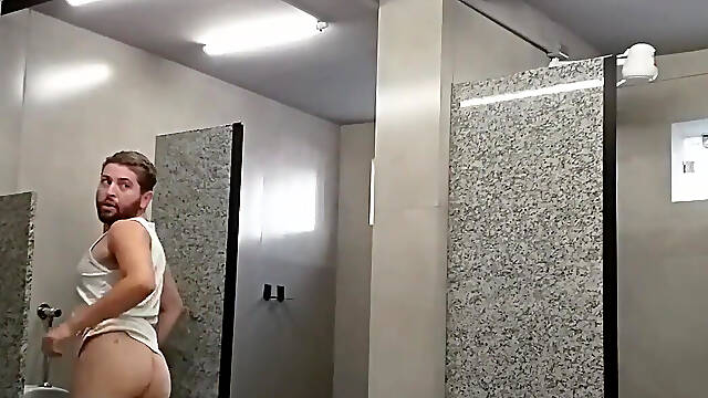 I Almost Got Caught Exposing Myself in the Gym Bathroom, and the Guys Saw Me