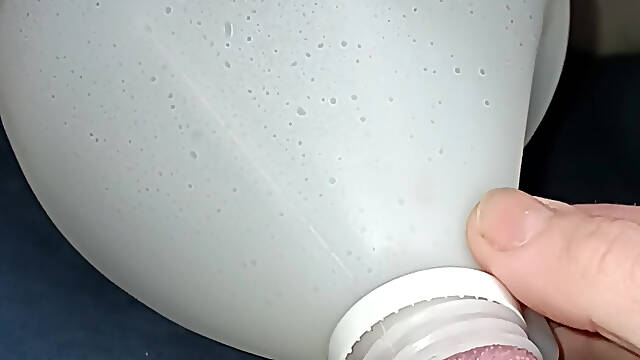 Bottle Peeing in A Storage Unit