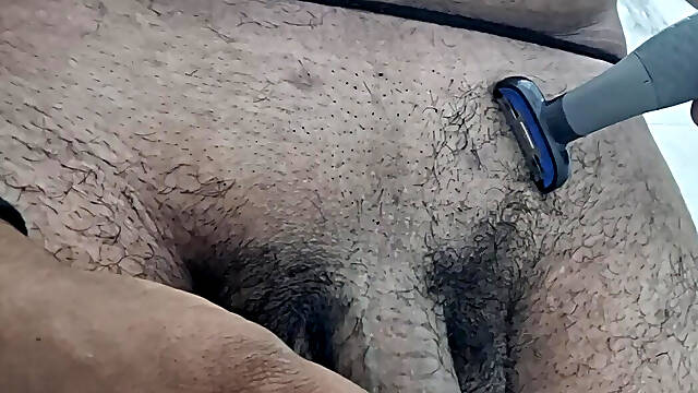 Desi lund shaving hair, big dick