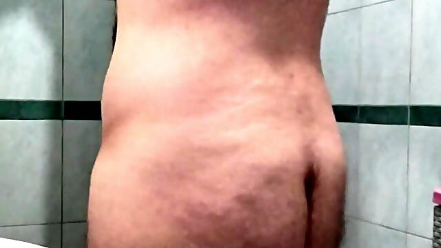 Big Dick Gay showing off his soft uncut dick