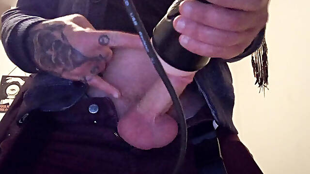 Toy jerking off