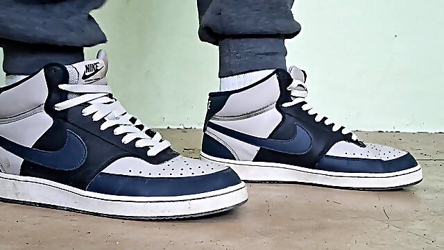 Nike Sneakers on My Feet